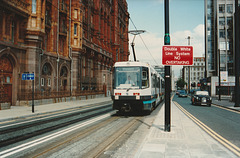 Manchester Metrolink 1021- 14 Jul 1992