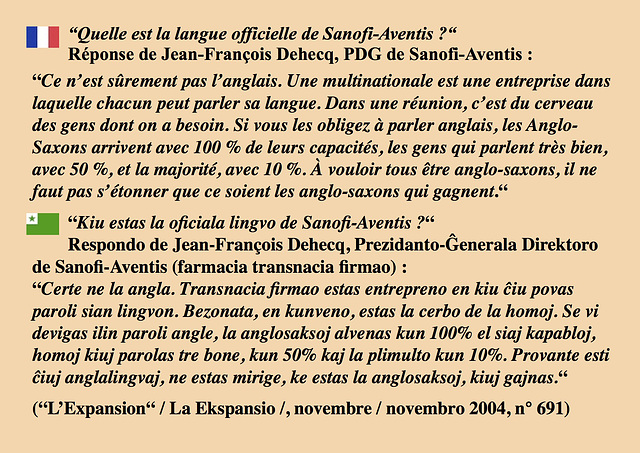 Sanofi-Aventis, Jean-François Dehecq