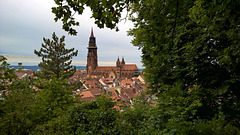 Freiburg im Breisgau, Altstadt, Münster, Schloßberg