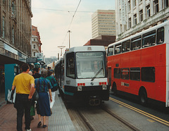 Manchester Metrolink 1007 - 14 Jul 1992