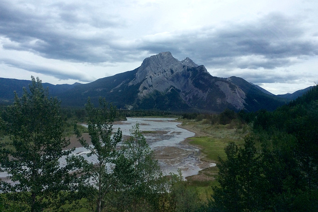 Canada 2016 – The Canadian – View of the Rocky Mountains