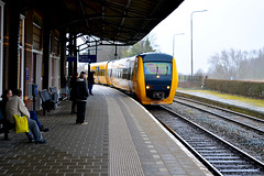 Kampen 2016 – Arrival of the train in Kampen