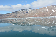 Svalbard, Reflection in the Waters of Billefjorden