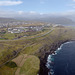Faroe Islands, Helicopter flight, arrival at Torshavn