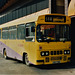 Pioneer Travel HSC 174X in Rochdale bus station – 21 Mar 1992 (157-11)