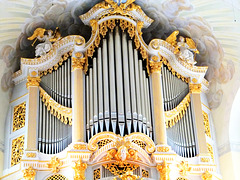 Dresden. Frauenkirche. Orgel. ©UdoSm