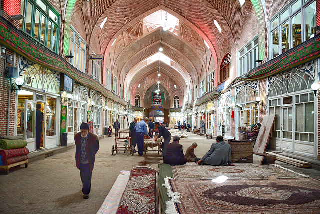 Bazaar, Tabriz. Iran