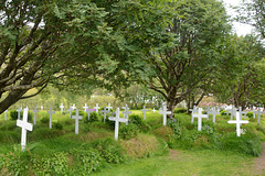 Iceland, The Hofskirkja Cemetery in Öræfi