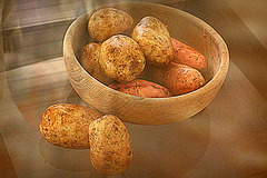 Earthen Bowl and Potatoes 2016