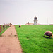 Lighthouse at St. Bees Head (scan from 1990)