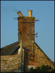 Audrey's crooked chimney pot