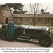 Muriel Sutters with Percy's former car at his funeral - 7.3.1996