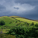 Mossy Lea hill dark clouds