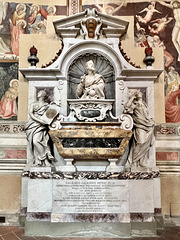 Florence 2023 – Santa Croce – Monument for Galileo Galilei