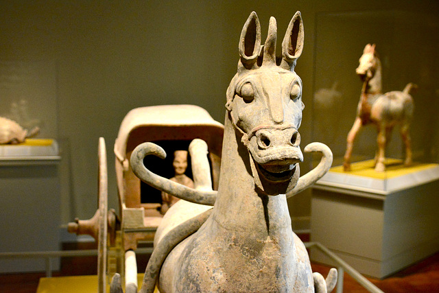 USA 2016 – Portland Museum of Art – Horse and carriage