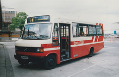 Burnley & Pendle 949 (L949 MBH) in Burnley bus station – 29 May 2001 (466-26A)