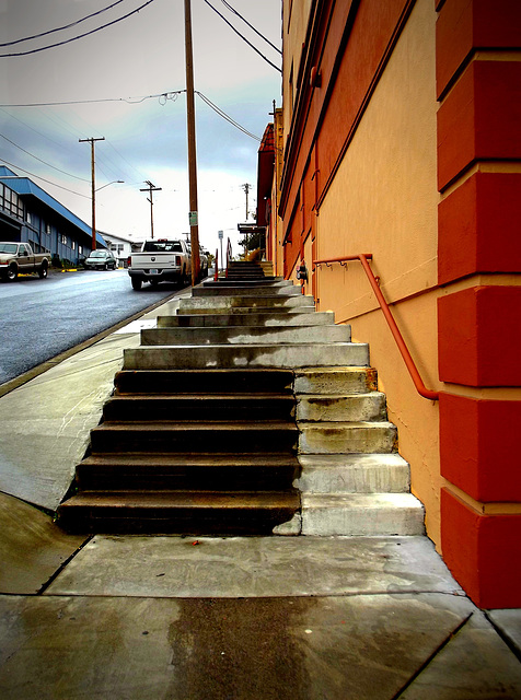 Second St. stairs