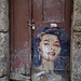 Poster on old door, by Btoy.