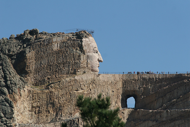 Crazy Horse Memorial South Dakota USA 9th September 2011