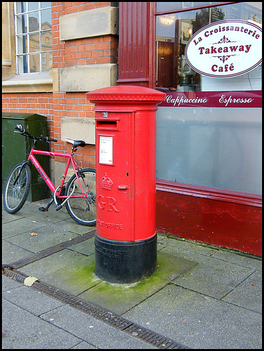 Frideswide Square post box