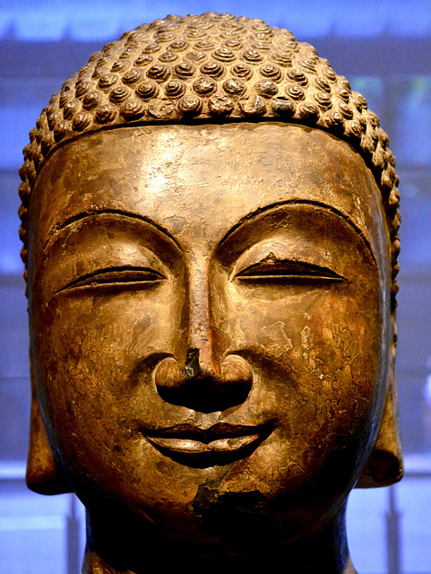 USA 2016 – Portland Museum of Art – Head of a Buddha