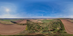 Kirkton Hill and Tower - Aerial 360 Panorama 08-04-2017a