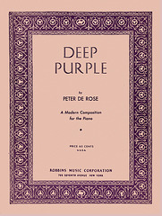 "Deep Purple" Sheet Music, 1934