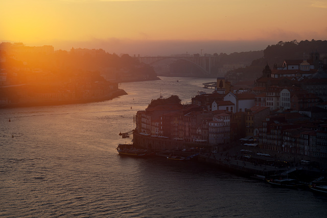 Porto, Rio Douro, Good night....