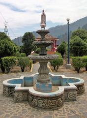 Fontaine à sec / Dry fountain