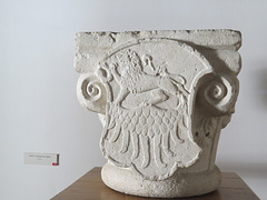 Musée de la ville de Split : chapiteau roman.