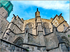 Barcellona : La Cattedrale in restauro (da anni)