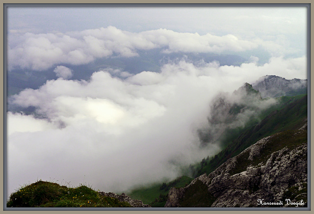 Über den Wolken im Alpstein Wandern