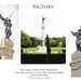 Hastings World Wars Memorial The winged figure of Victory 12 8 2023