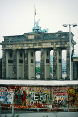 Die Mauer in Berlin - 1989