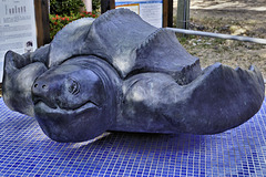 Leatherback Turtle Sculpture – Marino las Baulas National Park, Tamarindo, Guanacaste Province, Costa Rica