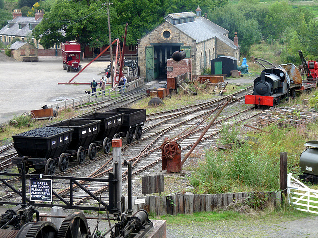 Beamish- Coal Mine Railway Yard