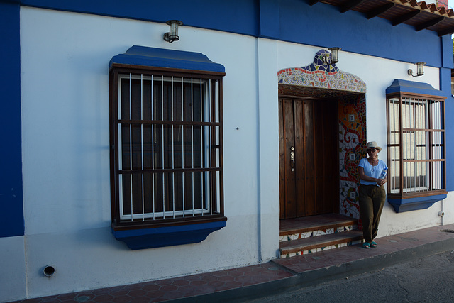 Venezuela, On the Street of the Village of Choroni