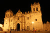 Cusco Cathedral At Night