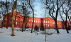 Україна, Червоний Корпус Київського Національного Університету (тильний вхід) // Ukraine, Red Building of Kyiv National University (rear entrance)