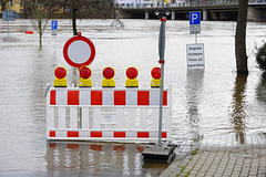 (Hochwasser)FF - Hochwasser an der Weser
