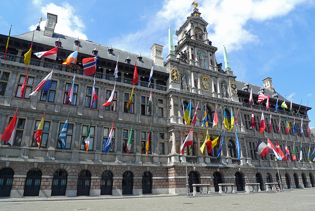 België - Antwerpen, stadhuis