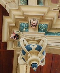 Detail of Great Hall Roof, Wollaton Hall, Nottingham, Nottinghamshire