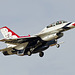 USAF Thunderbird General Dynamics F-16D Fighting Falcon #3