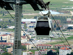 Pergamon- Cable Car From the Acropolis