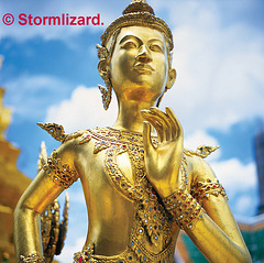 Thai Buddhist Statue Wat Phra Kaew Temple
