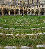 Starting to walk the labyrinth