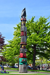 Totem in Nanaimo