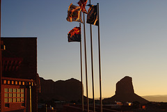 Evening Sunset at the View Hotel - Monument Valley, AZ
