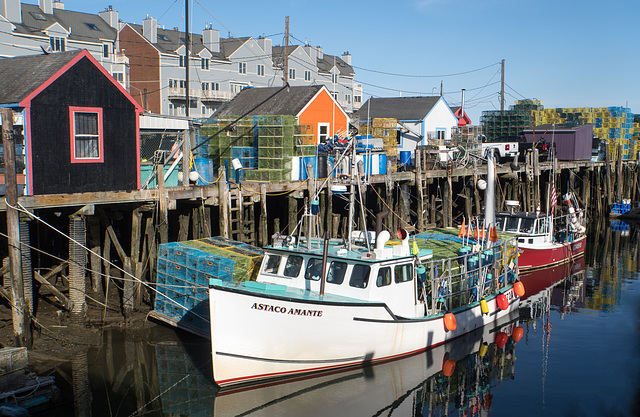 Lobster boats, Portland, Maine