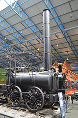 National Railway Museum York, Steam Locomotive (1839 a.d.)